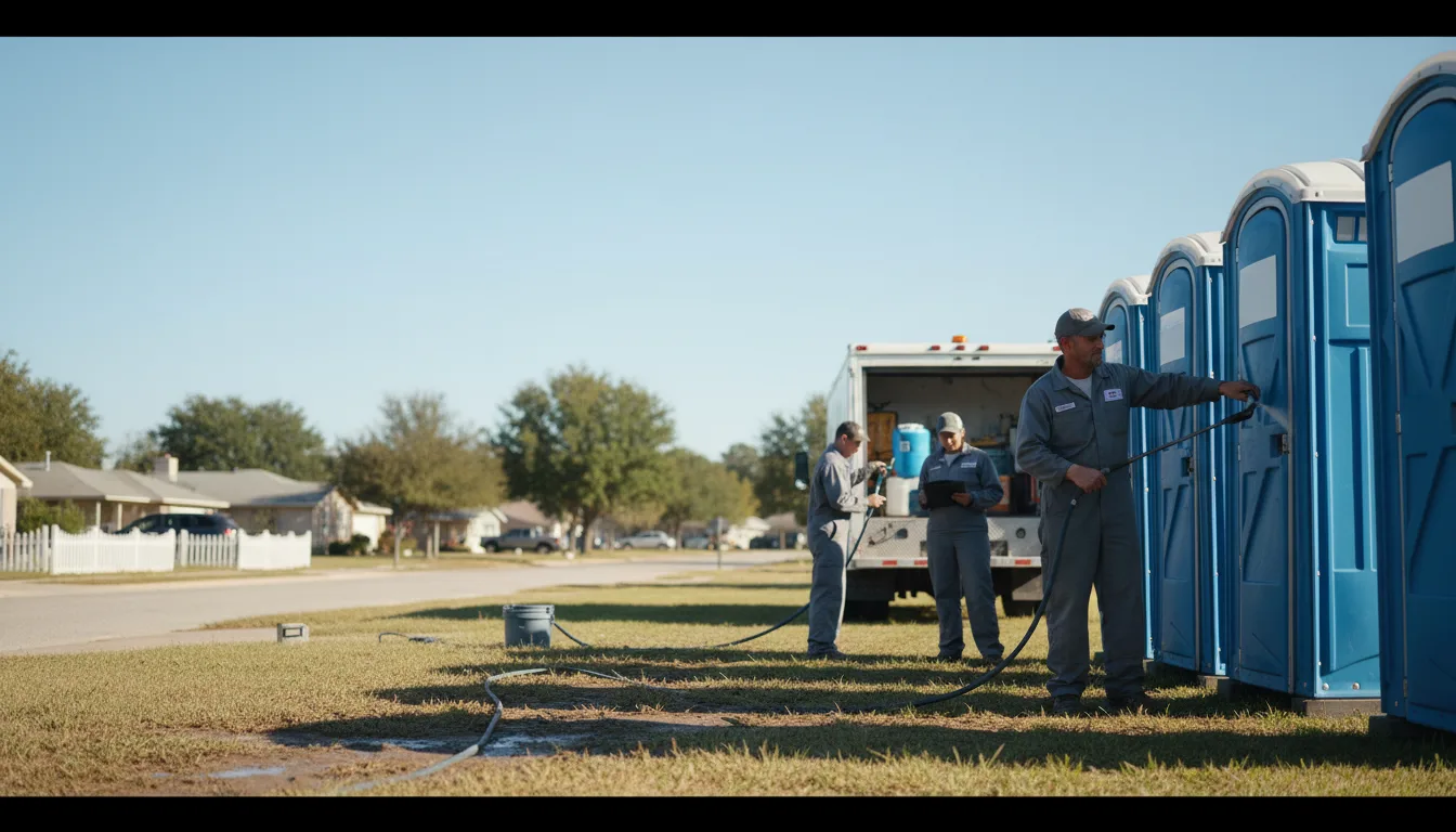 Long-Term Portable Toilet Rental in Torrance, PA near me
